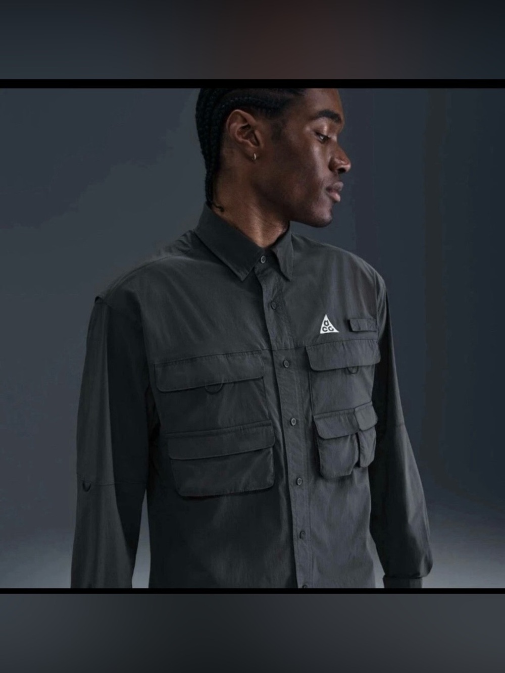 Nike ACG Dri-Fit ADV Repel Long-Sleeve Shirt HJ2465-060 Men's Size Medium $135